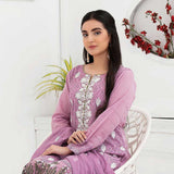 Ophelia Embroidered Chikankari 3 Piece Un-Stitched Suit - 8883 B, Women, 3Pcs Shalwar Suit, Tawakkal Fabrics, Chase Value