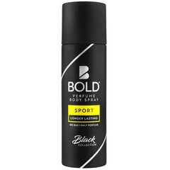 Bold Black Collection Sport Body Spray 120ml, Beauty & Personal Care, Men Body Spray And Mist, Chase Value, Chase Value
