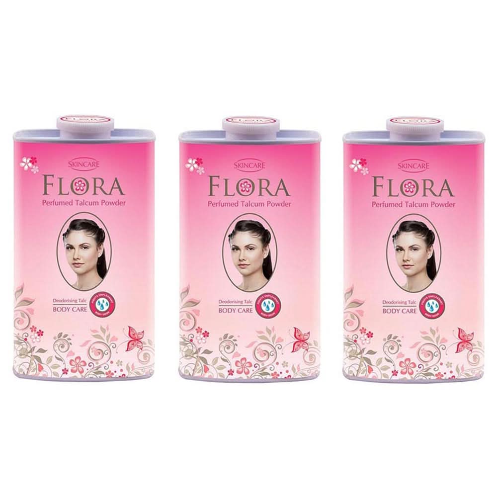 Skin Care Talcum Powder 90G Flora, Beauty & Personal Care, Powders, Chase Value, Chase Value