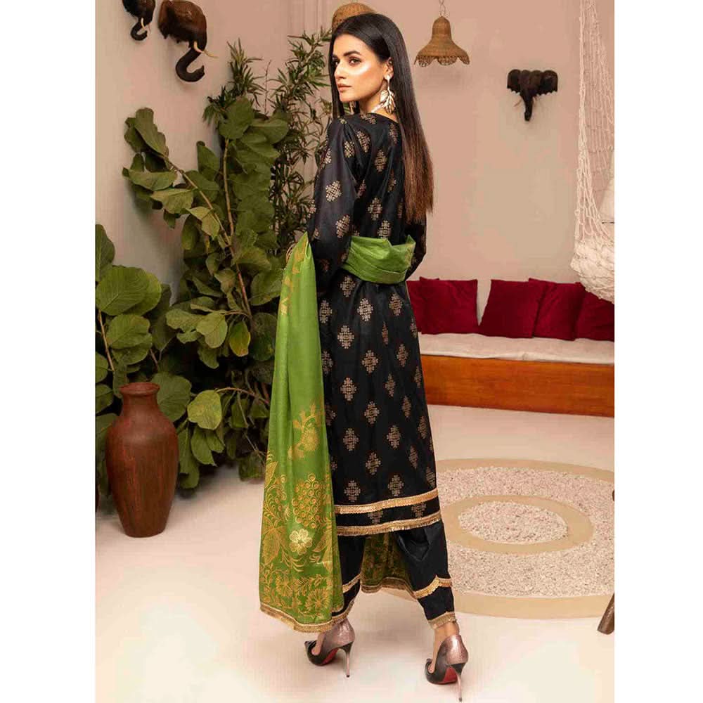 AL Zohaib Monsoon Cotton Gold Print unstitched 3pc Suit, Women, 3Pcs Shalwar Suit, Al-Zohaib Textiles, Chase Value