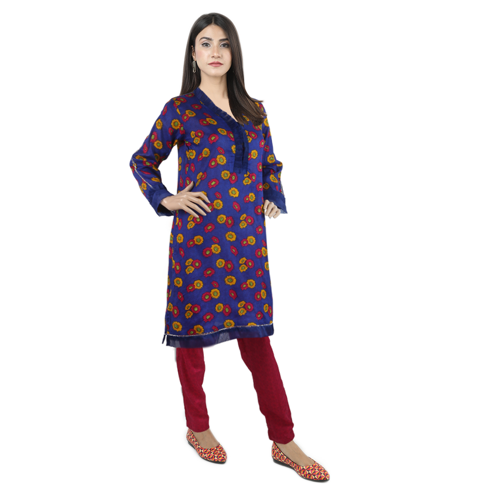 Karizma Printed Lawn 2 Pcs Un-Stitched Suit - 2B, Women, 2Pcs Shalwar Suit, United Textiles, Chase Value