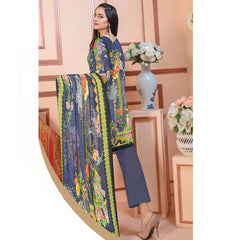 Saqaffat Digital Printed Dhanak 3 Pcs Un-Stitched Suit - 08, Women, 3Pcs Shalwar Suit, Ulfat Textile, Chase Value