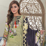 Riwayat Cottrell Digital Printed Linen 3 Pcs Un-Stitched Suit - 08, Women, 3Pcs Shalwar Suit, Ulfat Textile, Chase Value