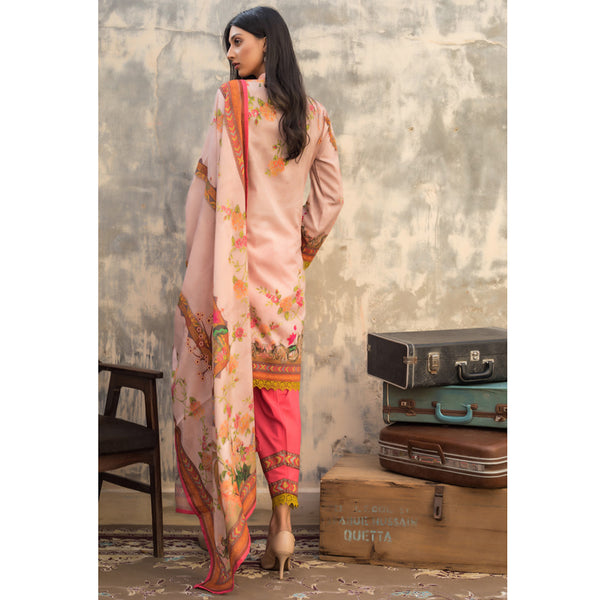 Salina Digital Printed Cotton 3 Pcs Un-Stitched Suit Vol 1 - 8, Women, 3Pcs Shalwar Suit, Regalia Textiles, Chase Value