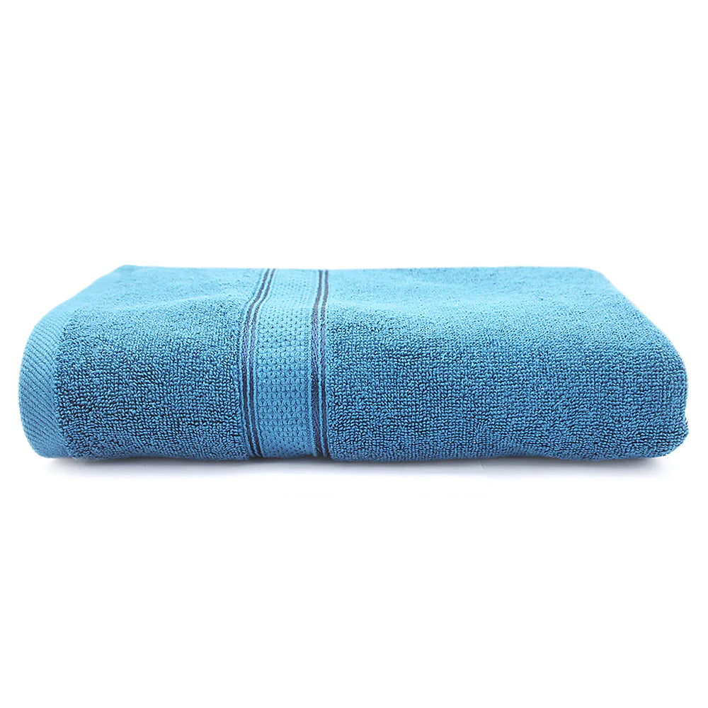 Terry Fancy Bath Towel - Cool Black, Face Towels, Chase Value, Chase Value