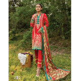 Anum Classic Printed Lawn 3 Pcs Un-Stitched Suit Vol 3 - 8-B, Women, 3Pcs Shalwar Suit, Al-Zohaib Textiles, Chase Value