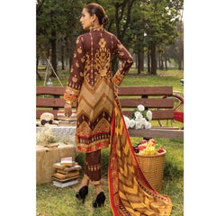 Anum Classic Printed Lawn 3 Pcs Un-Stitched Suit Vol 3 - 8-C, Women, 3Pcs Shalwar Suit, Al-Zohaib Textiles, Chase Value