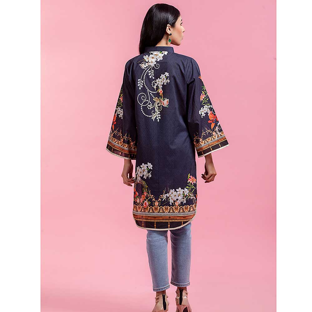 Regalia Tunic Printed Cambric Lawn Un-Stitched Kurti Vol 2 - 09, Women, Unstitched Kurti, Regalia Textiles, Chase Value