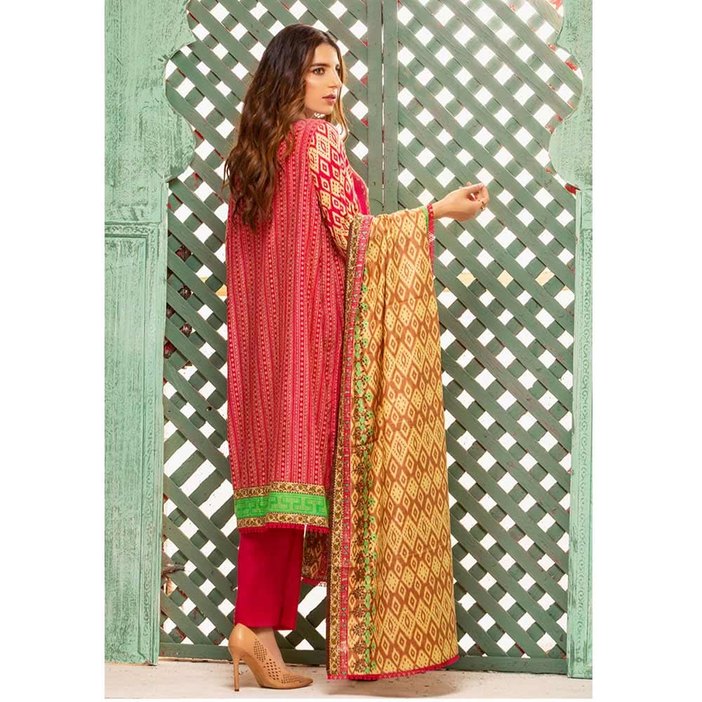 Sahil Printed Lawn 3 Piece Un-Stitched Suit Vol 1 - 9A, Women, 3Pcs Shalwar Suit, ZS Textiles, Chase Value