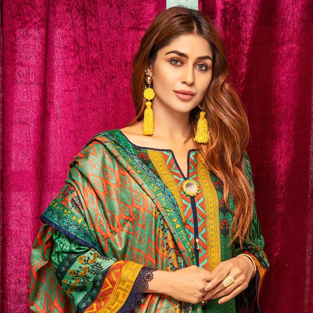 Sahil Printed Lawn 3 Piece Un-Stitched Suit Vol 1 - 9B, Women, 3Pcs Shalwar Suit, ZS Textiles, Chase Value