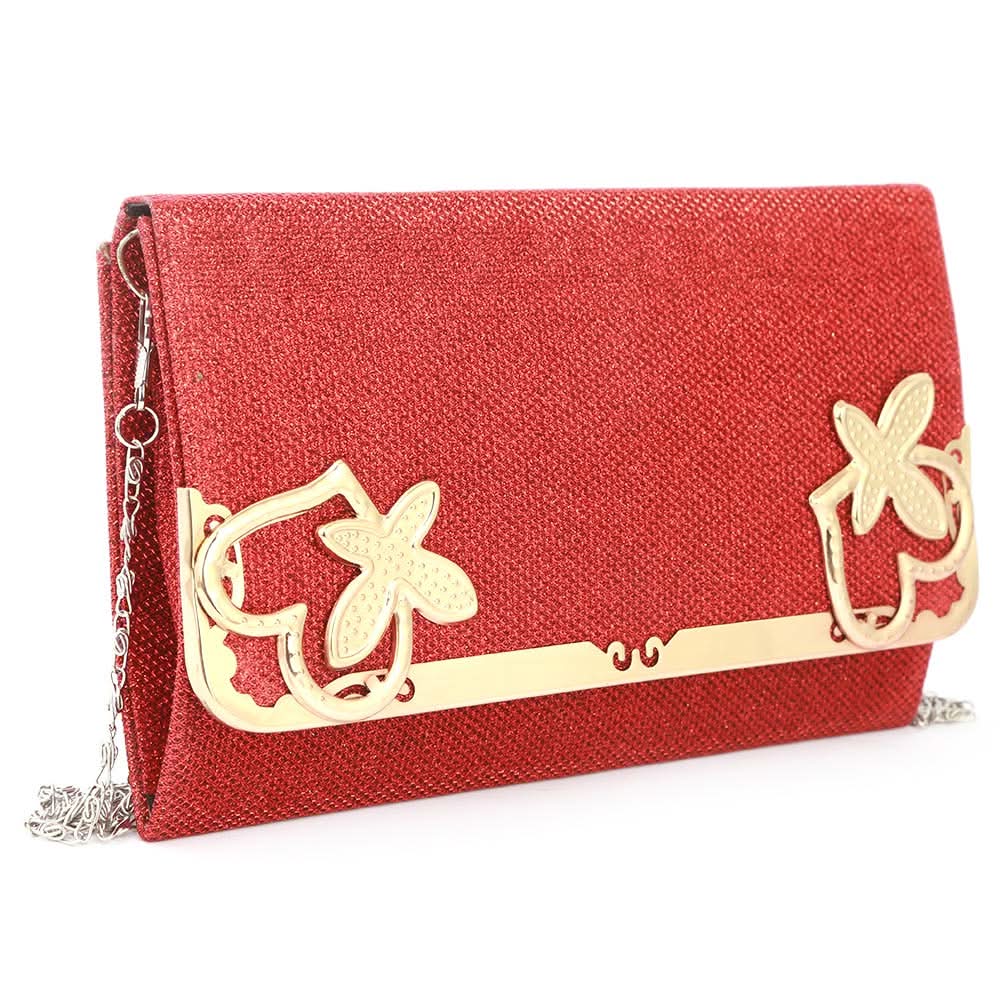 Women's Fancy Clutch (9002) - Red, Women, Clutches, Chase Value, Chase Value