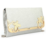 Women's Fancy Clutch (9002) - Silver, Women, Clutches, Chase Value, Chase Value