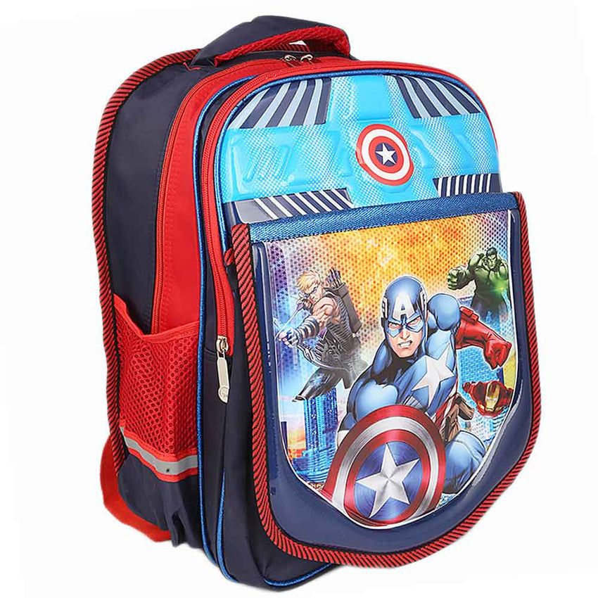 School Bag 9068- Avengers, Kids, School And Laptop Bags, Chase Value, Chase Value