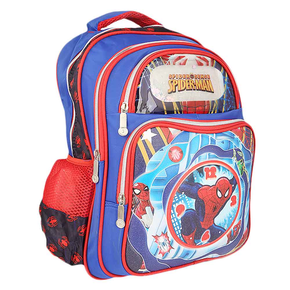 School Bag 9088 - Spider-man, Kids, School And Laptop Bags, Chase Value, Chase Value