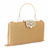 Women's Bridal Clutch (9115) - Gold, Women, Clutches, Chase Value, Chase Value