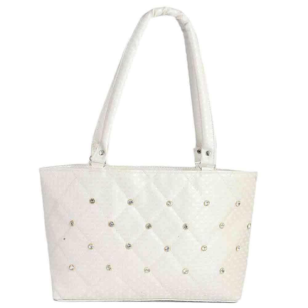 Women's Handbag (A9118) - White, Women, Bags, Chase Value, Chase Value