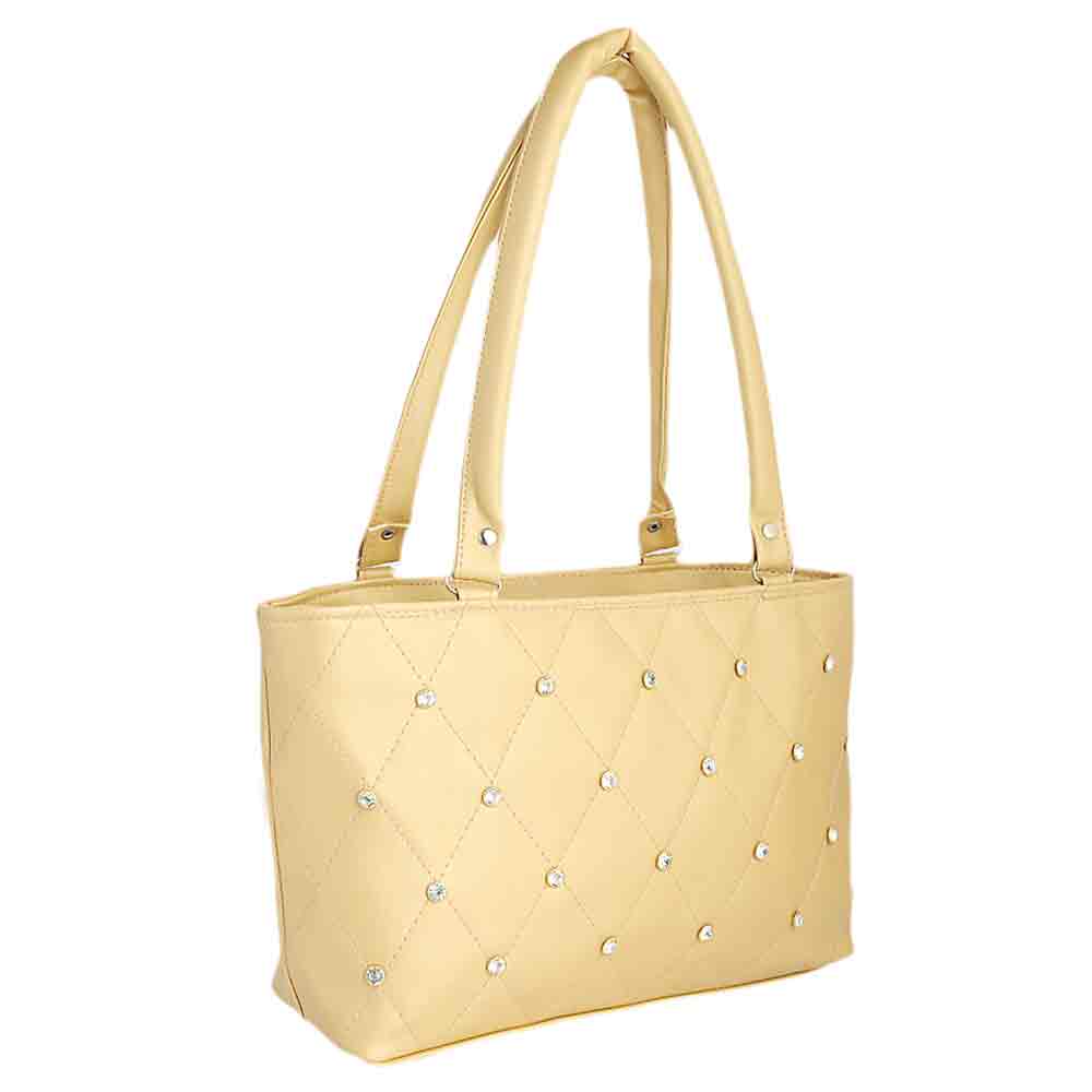 Women's Handbag (A9118) - Golden, Women, Bags, Chase Value, Chase Value