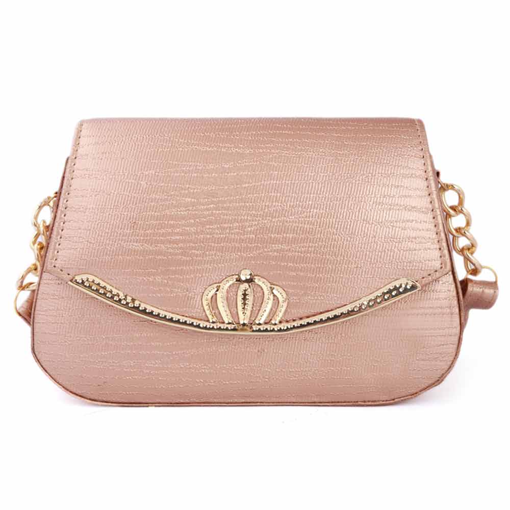 Women's Handbag (9121) - Golden, Women, Bags, Chase Value, Chase Value