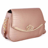 Women's Handbag (9121) - Golden, Women, Bags, Chase Value, Chase Value