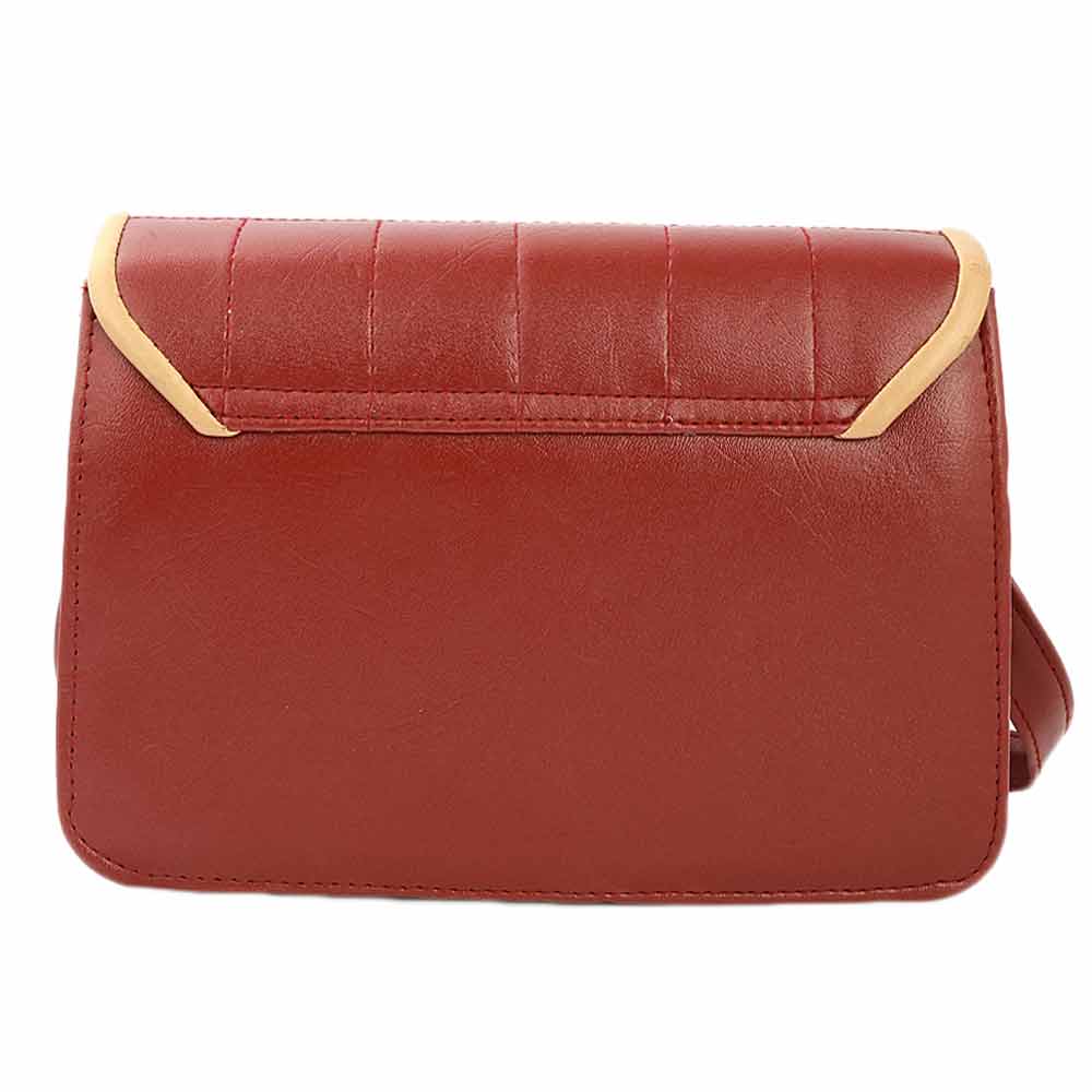 Women's Handbag (9122) - Maroon, Women, Bags, Chase Value, Chase Value
