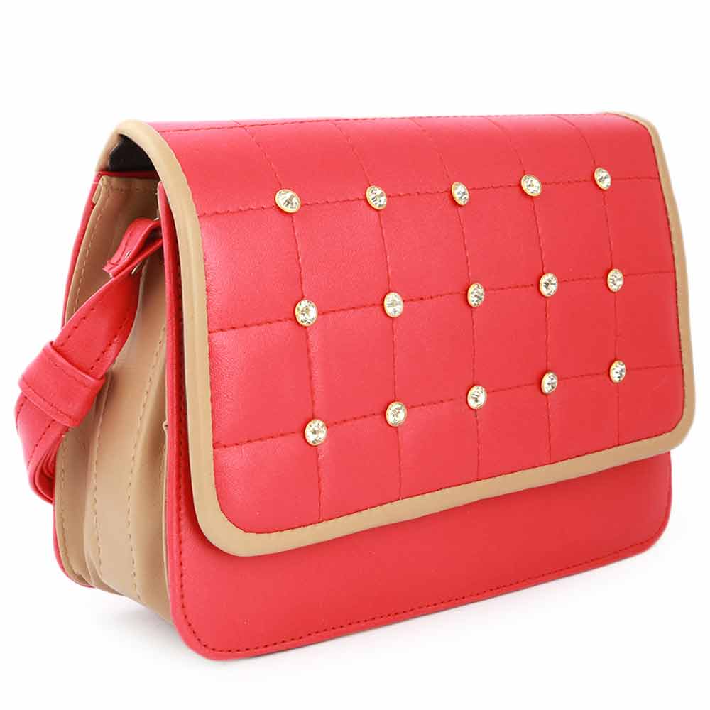 Women's Handbag (9122) - Red, Women, Bags, Chase Value, Chase Value