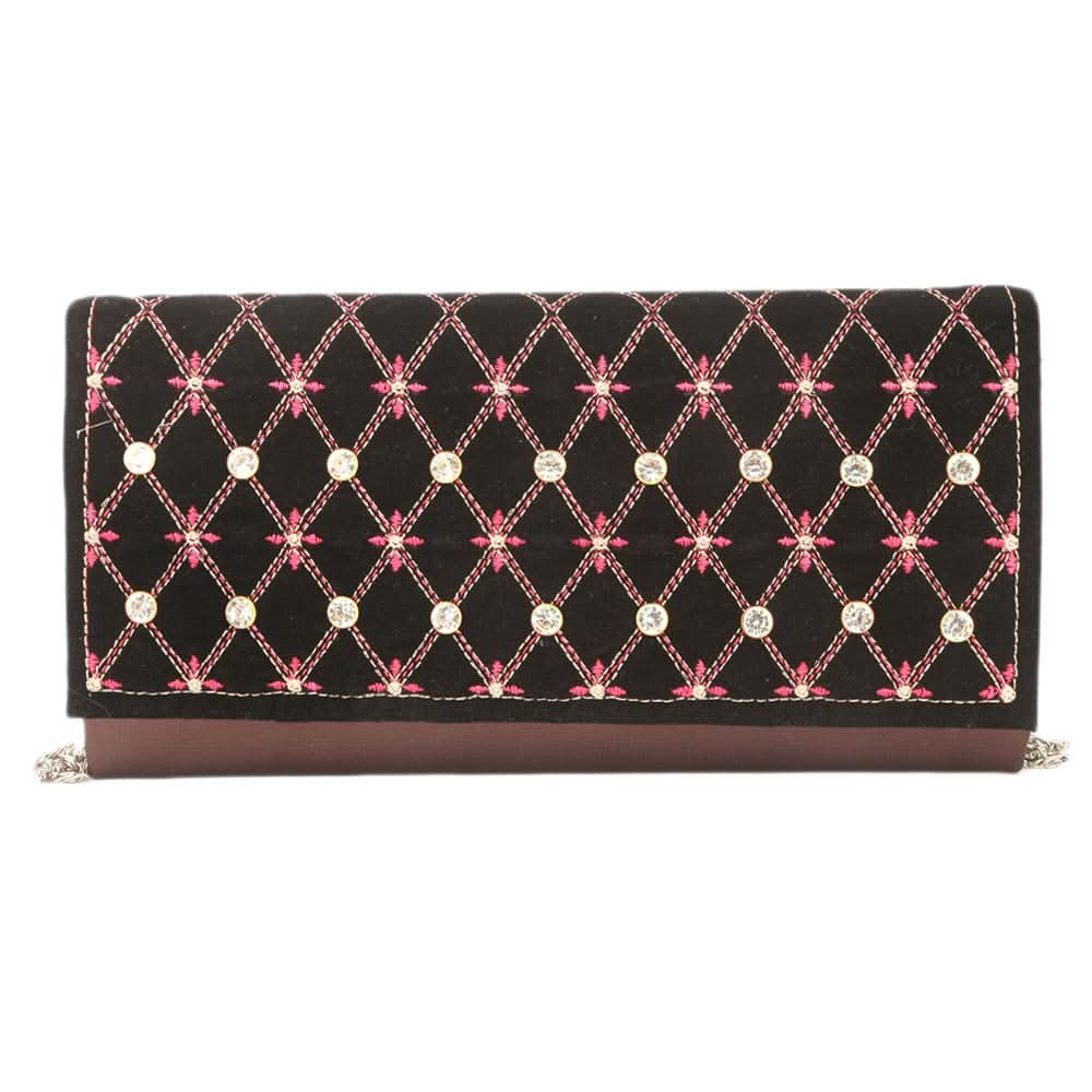 Women's Clutch (9125) - Coffee, Women, Clutches, Chase Value, Chase Value