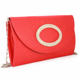 Women's Clutch (9128) - Red, Women, Clutches, Chase Value, Chase Value