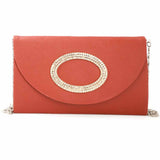 Women's Clutch (9128) - Rust, Women, Clutches, Chase Value, Chase Value