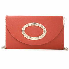 Women's Clutch (9128) - Rust, Women, Clutches, Chase Value, Chase Value
