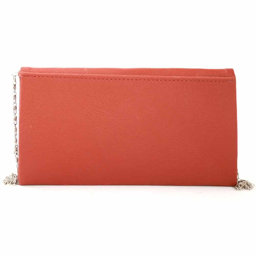 Women's Clutch (9128) - Rust, Women, Clutches, Chase Value, Chase Value