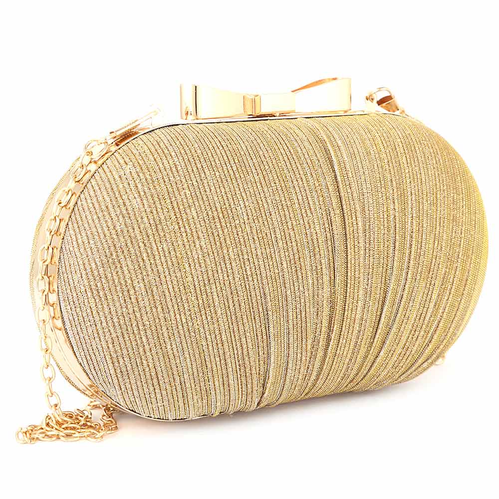 Women's Fancy Clutch (9203) - Gold, Women, Clutches, Chase Value, Chase Value