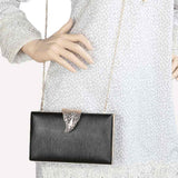 Women's Fancy Clutch (9206) - Black, Women, Clutches, Chase Value, Chase Value