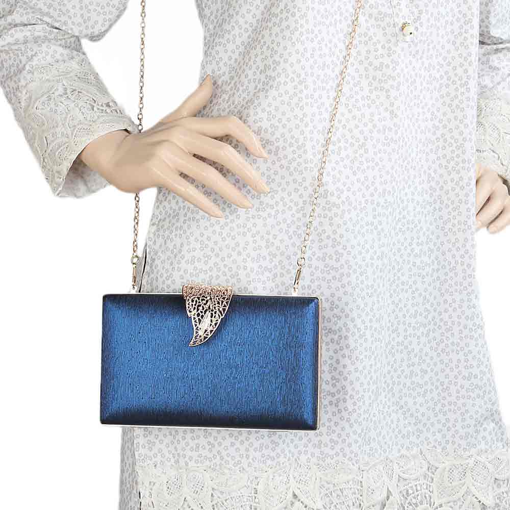Women's Fancy Clutch (9206) - Blue, Women, Clutches, Chase Value, Chase Value