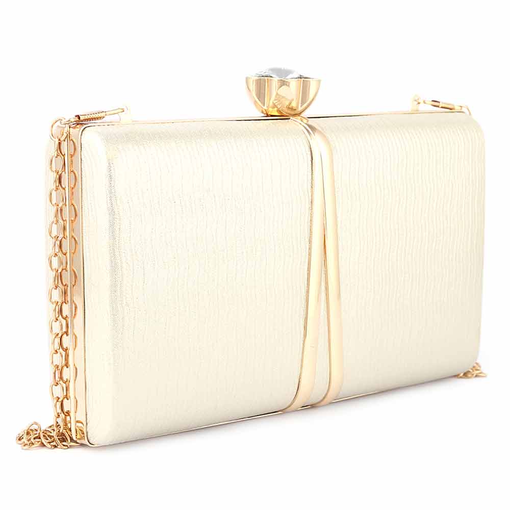 Women's Fancy Clutch (9211) - Gold, Women, Clutches, Chase Value, Chase Value