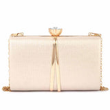 Women's Fancy Clutch (9211) - Champagne, Women, Clutches, Chase Value, Chase Value