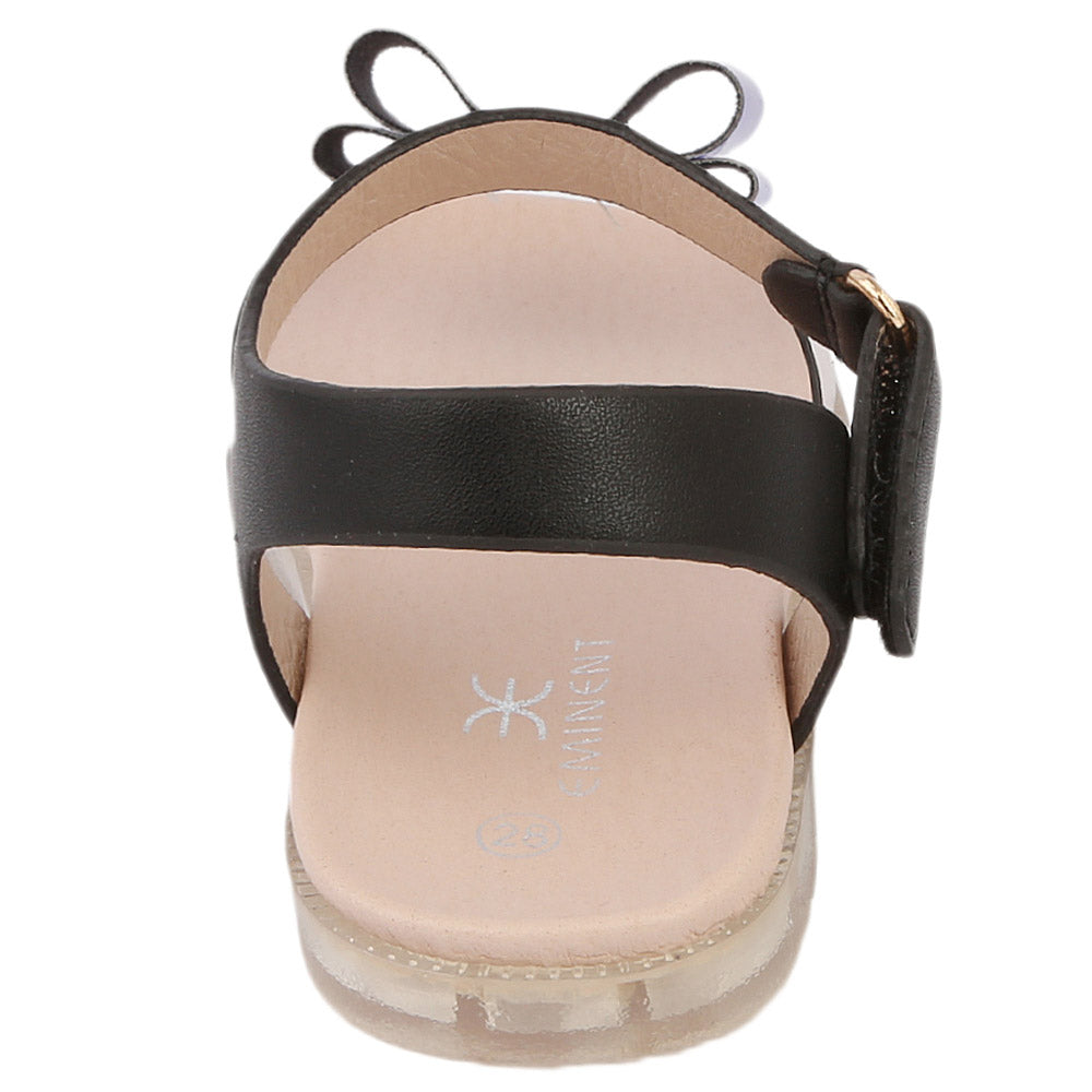 Girls Fancy Sandal (90726) - Black, Kids, Girls Sandals, Chase Value, Chase Value