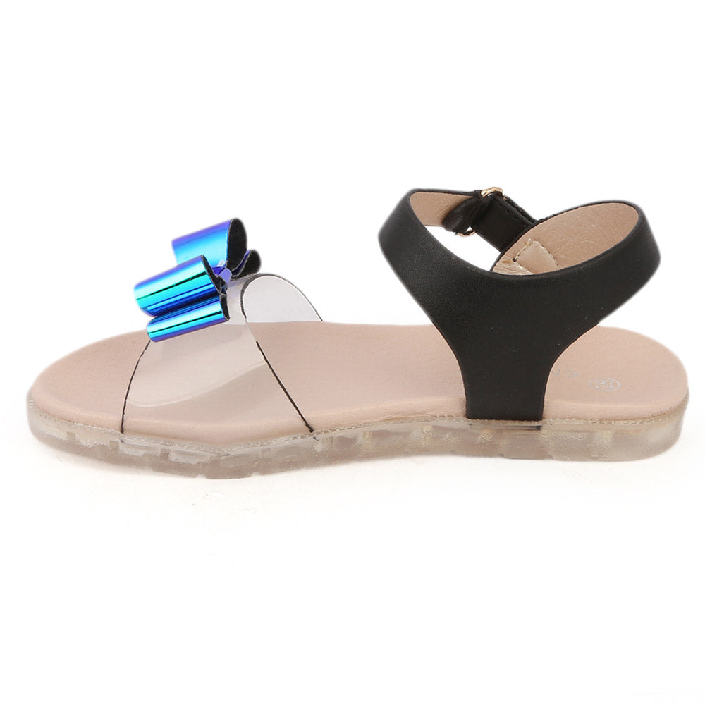 Girls Fancy Sandal (90726) - Black, Kids, Girls Sandals, Chase Value, Chase Value