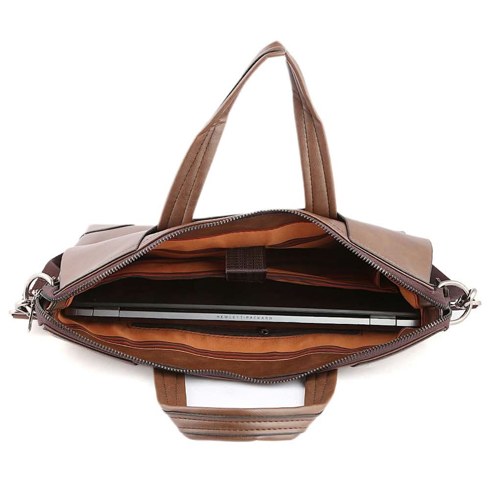 Laptop Bag (9531-3) - Brown, Kids, School And Laptop Bags, Chase Value, Chase Value