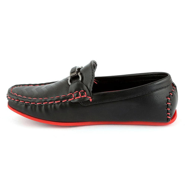 Eminent Loafer For Boys (9840) - Black - test-store-for-chase-value
