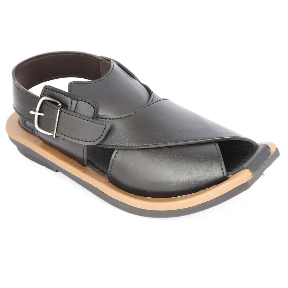 Men's Peshawari Sandal (9904) - Black, Men, Sandals, Chase Value, Chase Value
