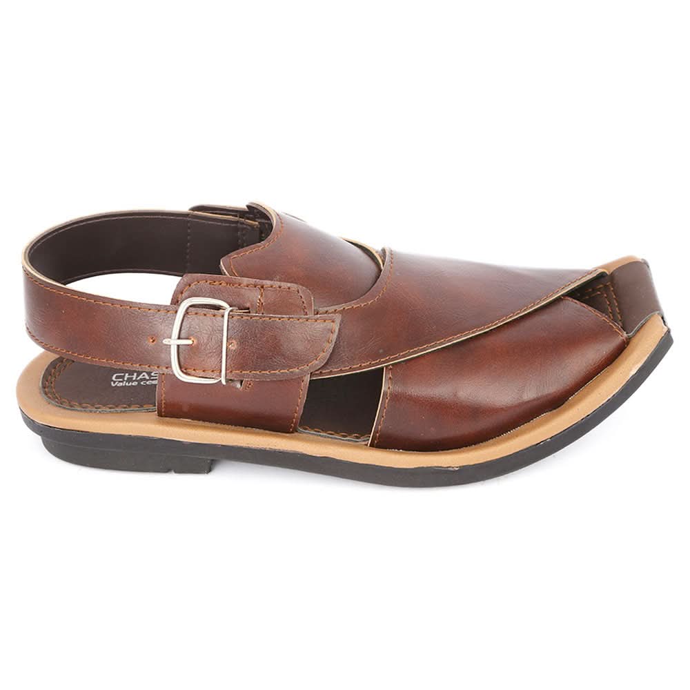 Men's Peshawari Sandal (9904) - Brown, Men, Sandals, Chase Value, Chase Value