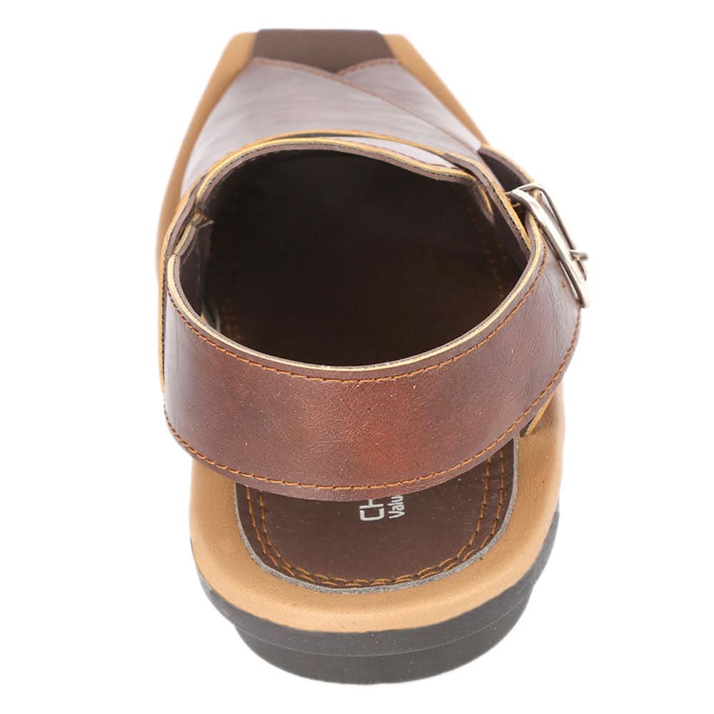 Men's Peshawari Sandal (9904) - Brown, Men, Sandals, Chase Value, Chase Value