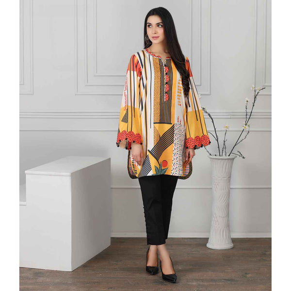 Eminent Digital Printed Lawn Unstitched Kurti - 8, Women, Unstitched Kurti, Eminent, Chase Value