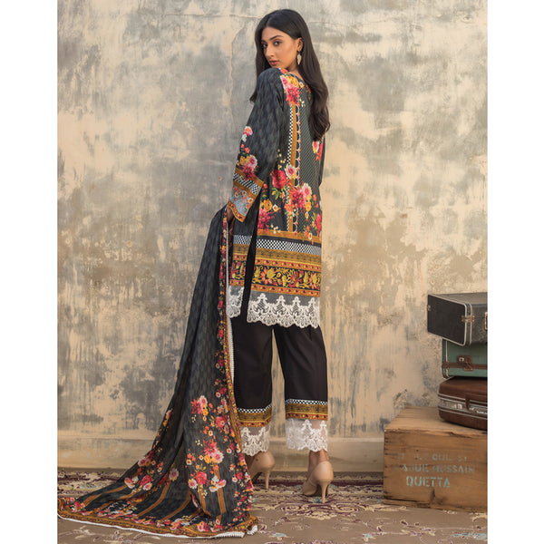 Salina Digital Printed Cotton 3 Pcs Un-Stitched Suit Vol 1 - 9, Women, 3Pcs Shalwar Suit, Regalia Textiles, Chase Value