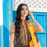 Monsoon Printed Lawn 3 Pcs Un-Stitched Suit Vol 1 - 9-C, Women, 3Pcs Shalwar Suit, Al-Zohaib Textiles, Chase Value