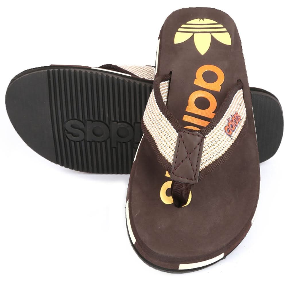 Men's Slippers (A-24) - Brown, Men, Slippers, Chase Value, Chase Value
