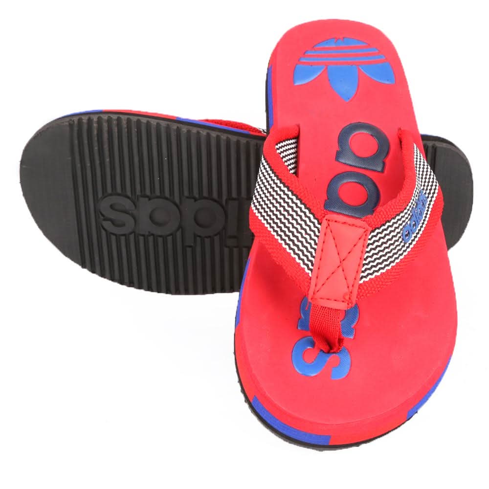 Men's Slippers (A-24) - Red, Men, Slippers, Chase Value, Chase Value