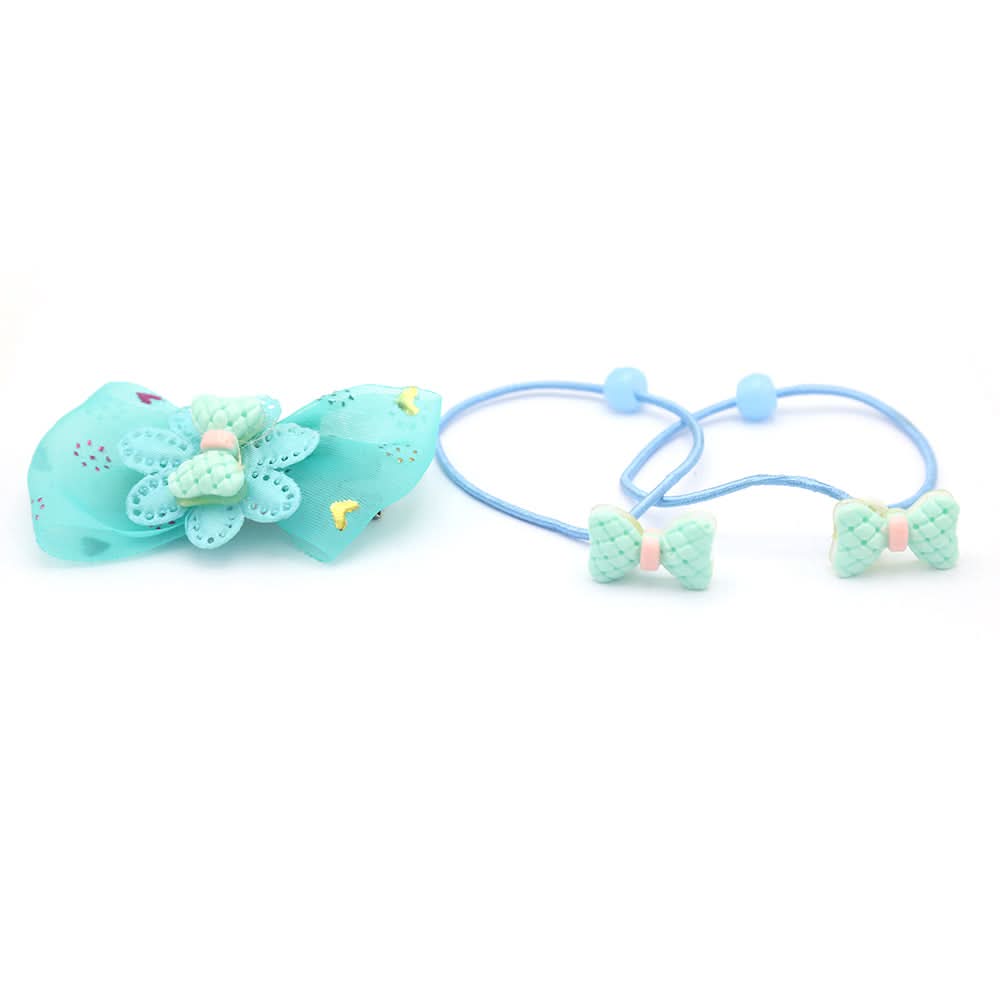Girls Hair Pins (AY-146) - Cyan, Kids, Hair Accessories, Chase Value, Chase Value