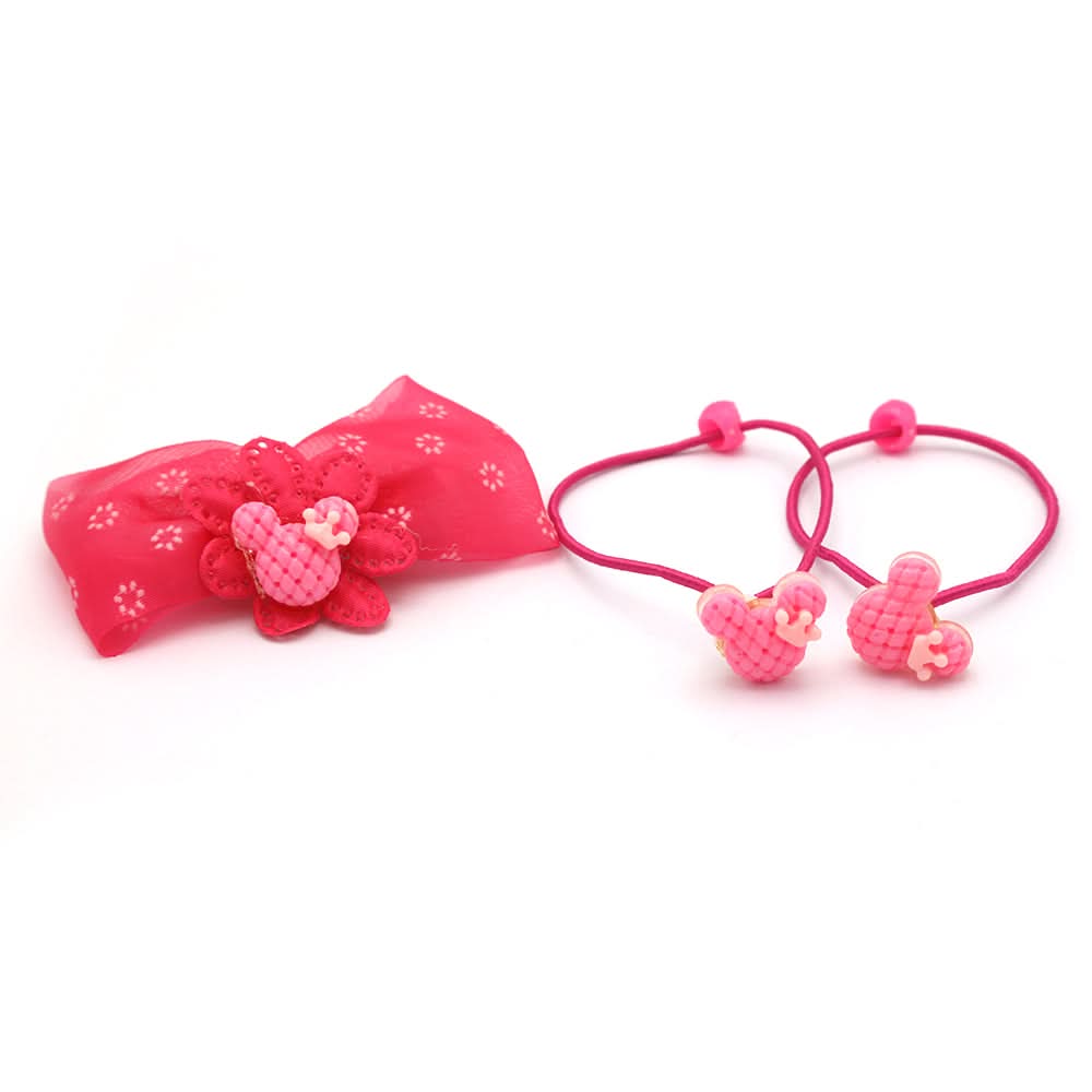 Girls Hair Pins (AY-146) - Dark Pink, Kids, Hair Accessories, Chase Value, Chase Value