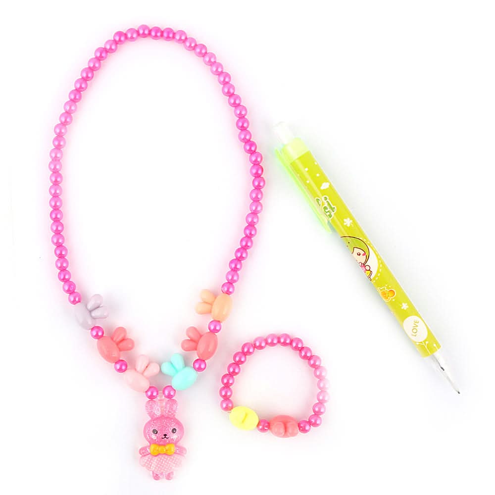 Girl'S Gift Set - Dark_Pink - Yellow, Kids, Gift Set, Chase Value, Chase Value